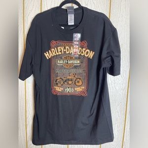 NWT Harley Davidson Graphic T shirt, Black